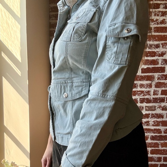 Kensie Jeans light blue utility jacket - Picture 3 of 7